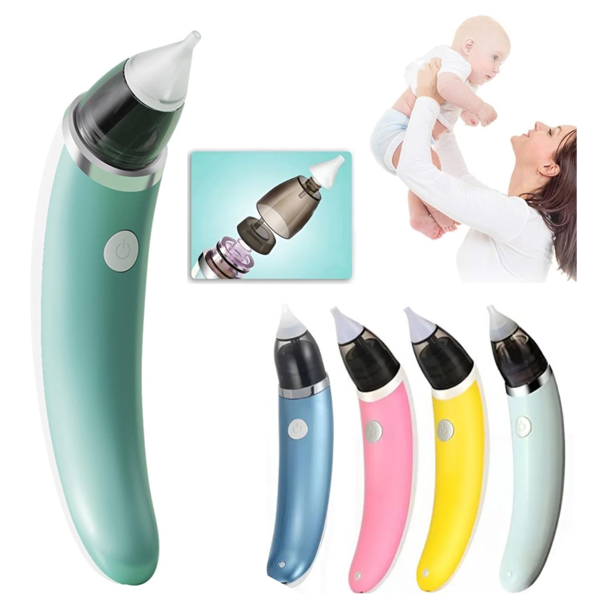 Aspirador nasal para Bebe Saca moco