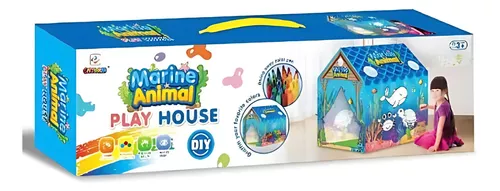 Miniatura 4 de Carpa Coloreable Animales Para Jugar