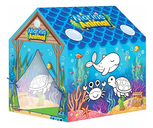 Miniatura 2 de Carpa Coloreable Animales Para Jugar