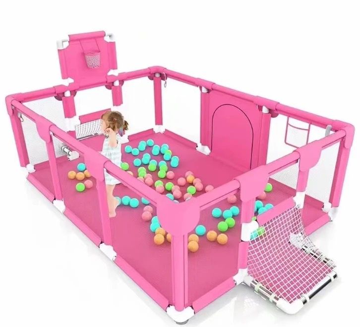 Corral Grande Con 30 Pelotas