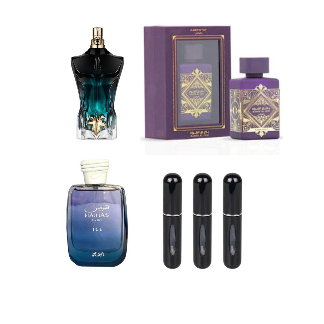 LEBEAUAPARFUM+HAWASICE+AMETHYSTACOFRE+3P