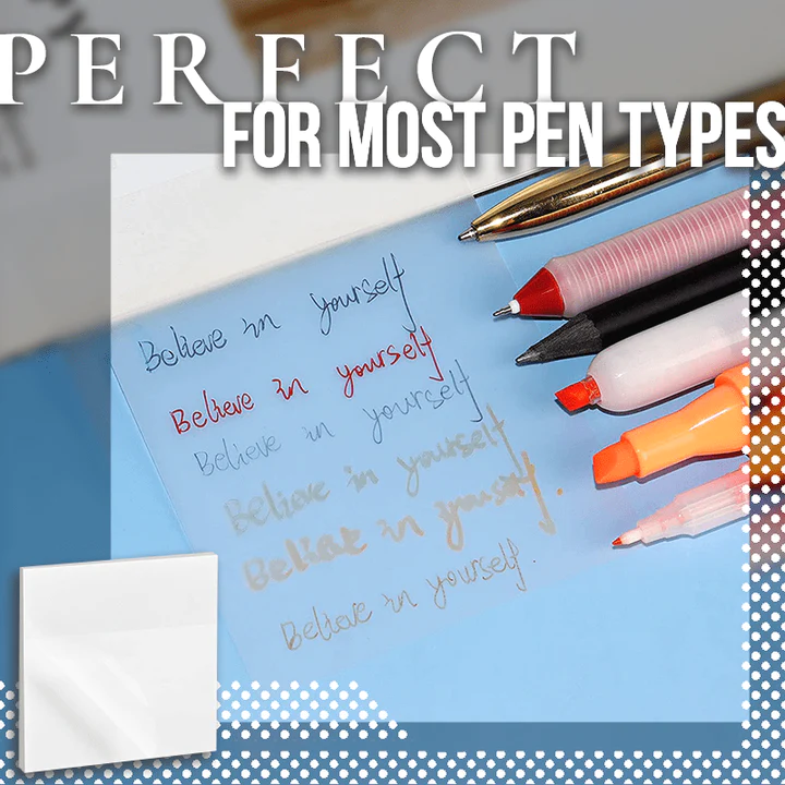 NOTAS ADHESIVAS TRANSLUCIDAS