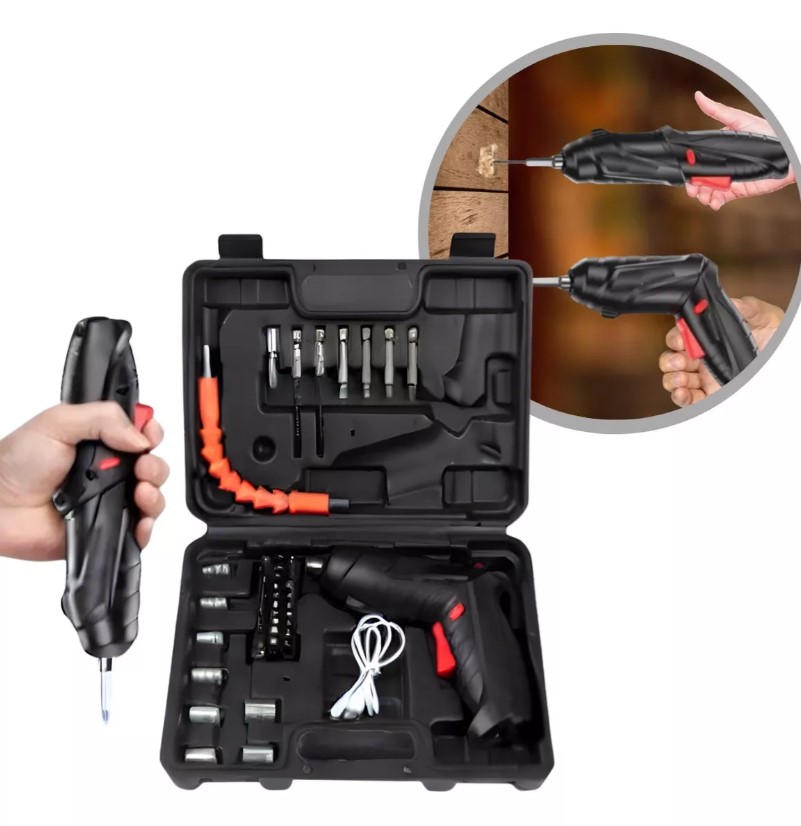 Miniatura 2 de Destornillador Inalámbrico Maleta NEGRO