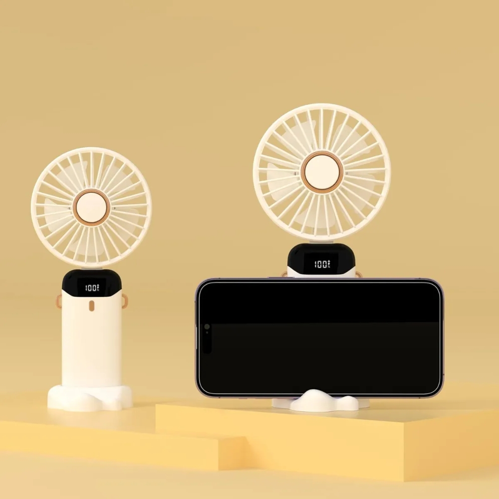 Miniatura 5 de Ventilador Recargable Usb Portatil N15