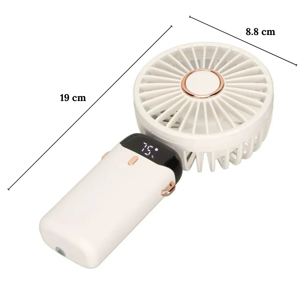 Miniatura 4 de Ventilador Recargable Usb Portatil N15