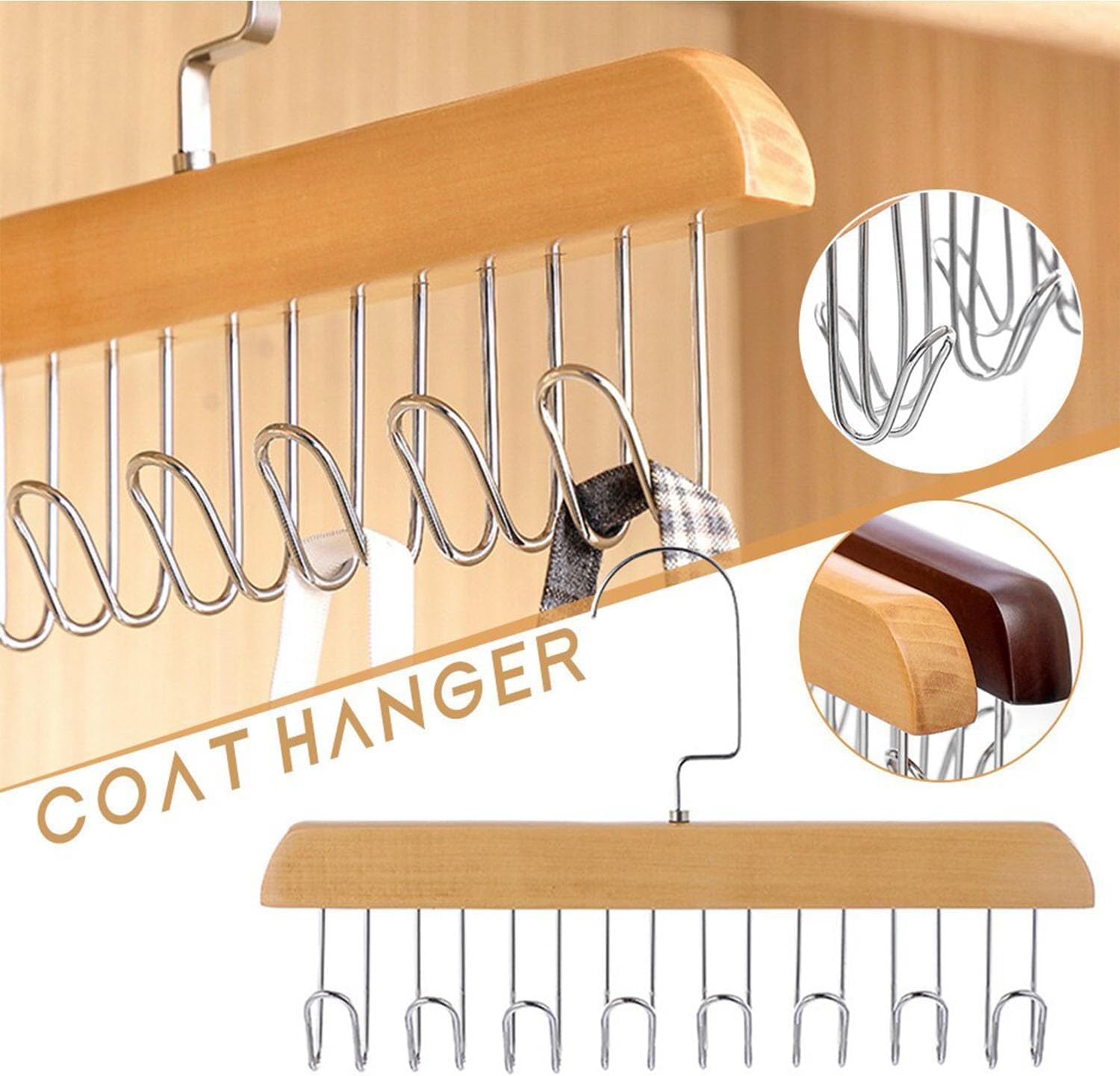 Miniatura 5 de GANCHO DE MADERA PERCHERO