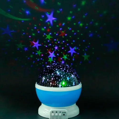 Lampara rotatoria proyector cielo