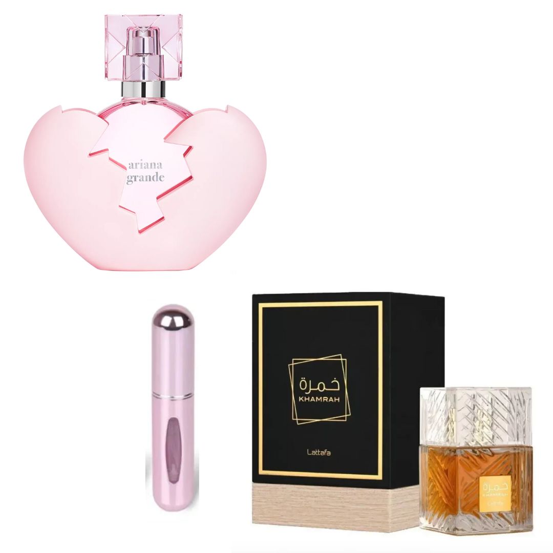 PERFUMES THANKUNEXT+KHAMRAH ESTUCHE+PERF
