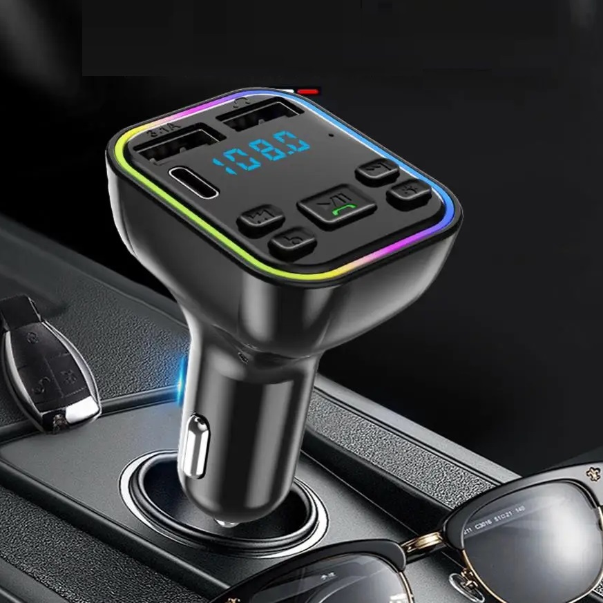 Miniatura 4 de Transmisor Bluetooth para carro USB G38