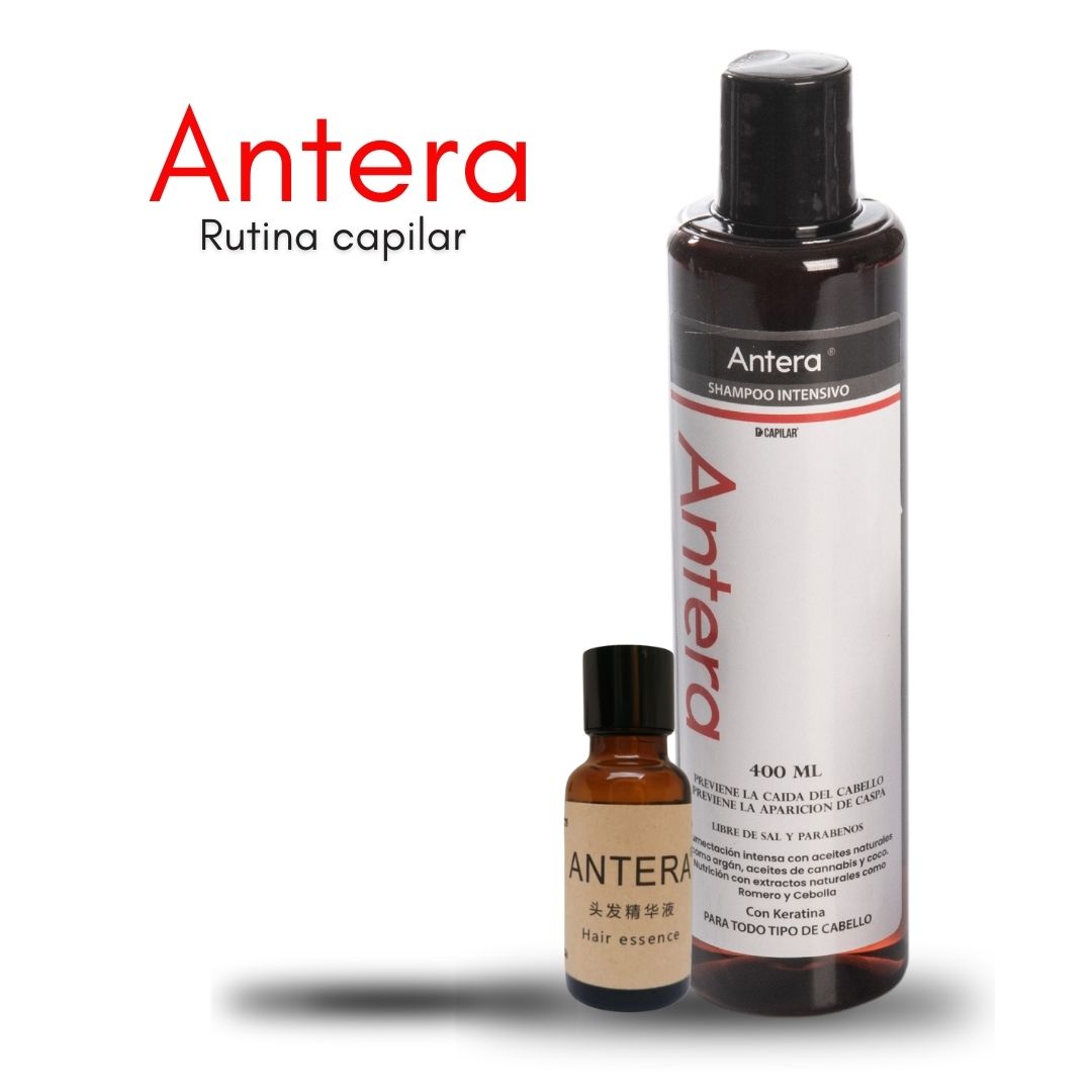kit 1 tónico Antera +shampoo