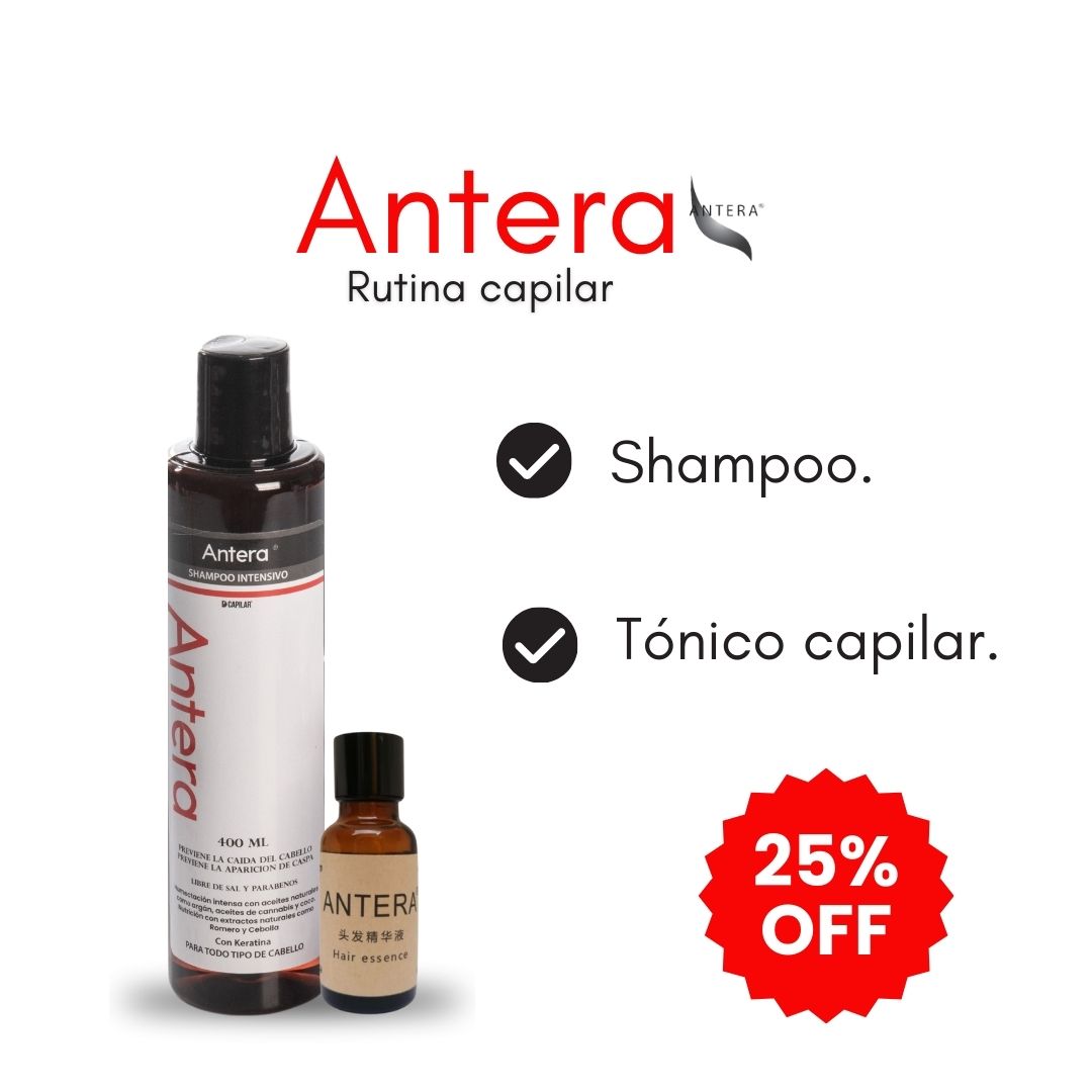 Miniatura 3 de kit 1 tónico Antera +shampoo