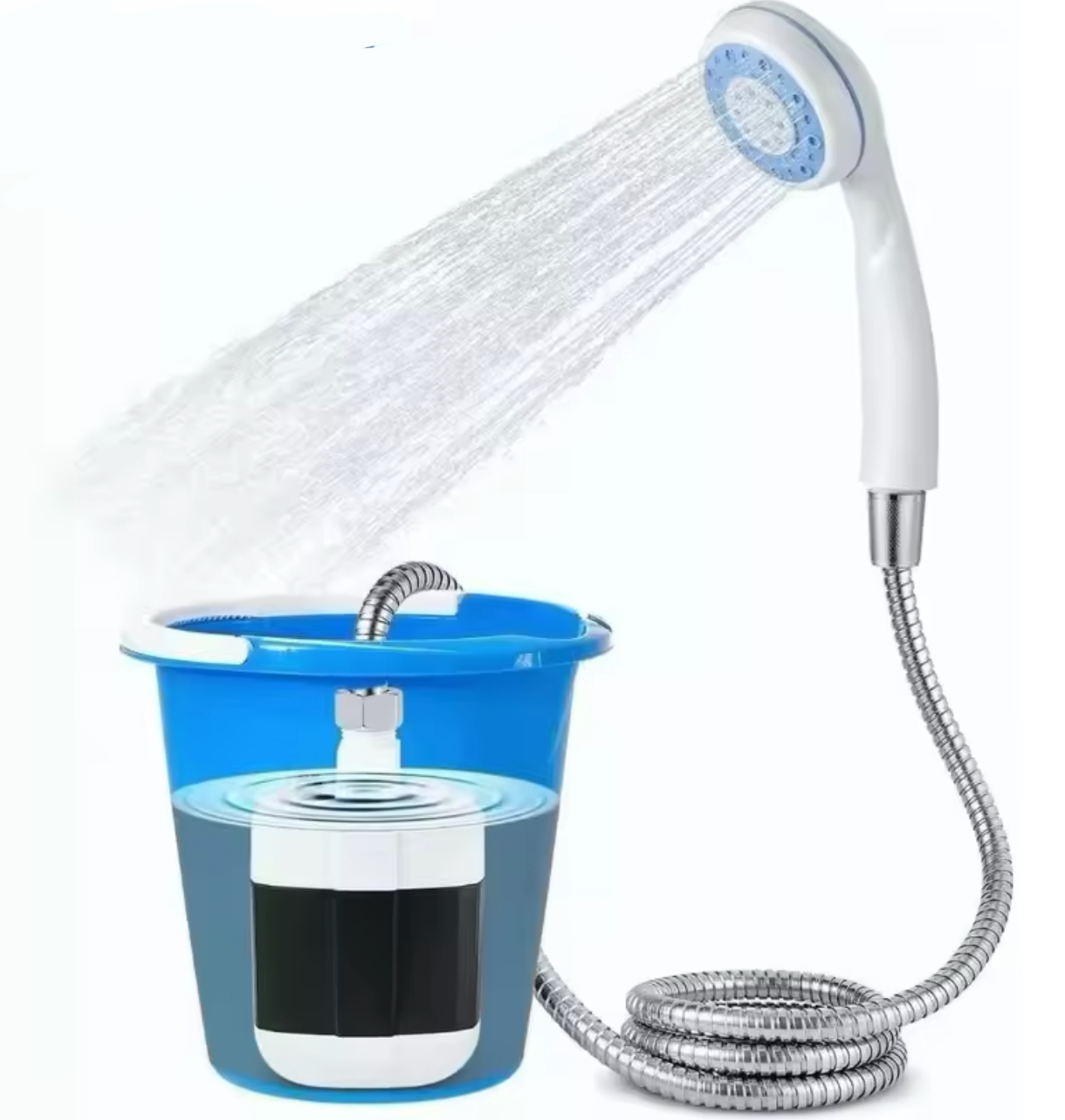 Miniatura 2 de DUCHA PORTÁTIL ELÉCTRICA RECARGABLE