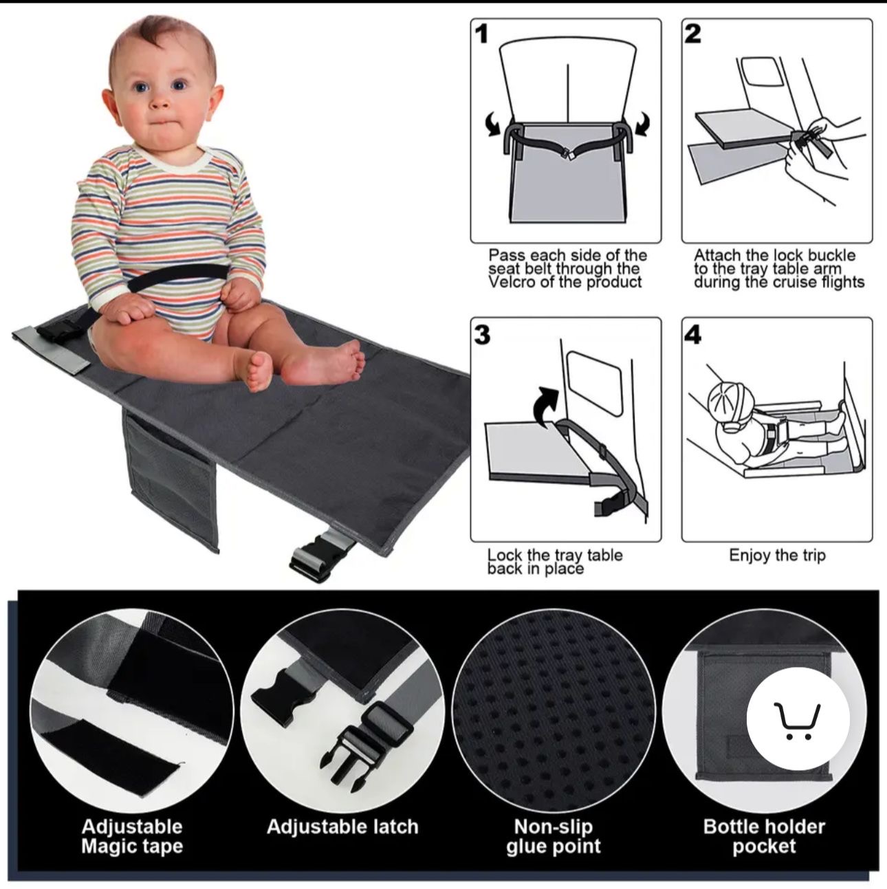 Extensor de asiento o tapete