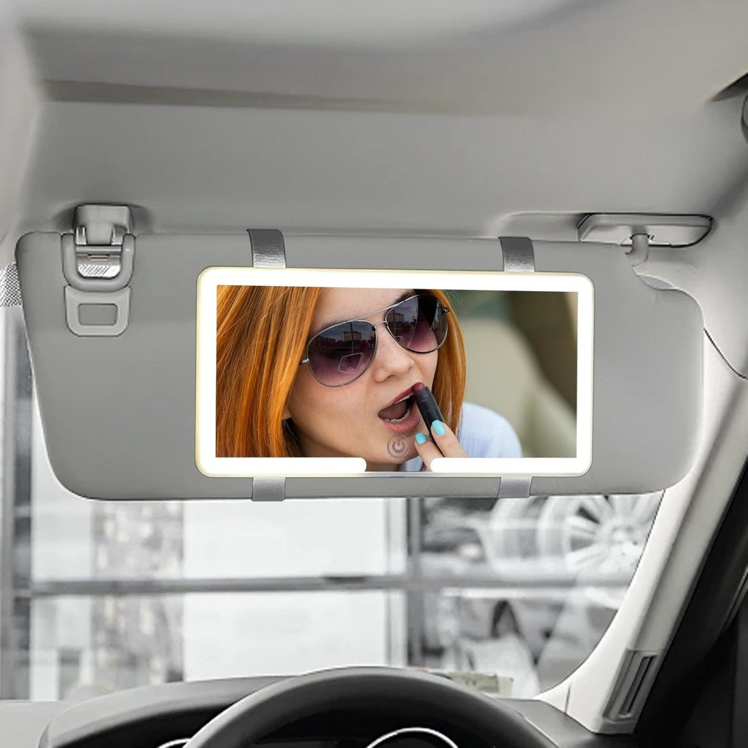 Miniatura 3 de Espejo Maquillaje Auto Táctil Luces Led