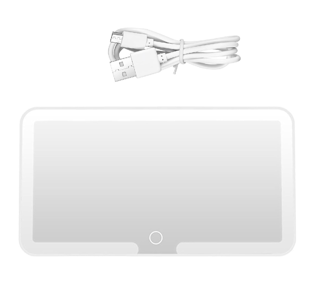 Espejo Maquillaje Auto Táctil Luces Led