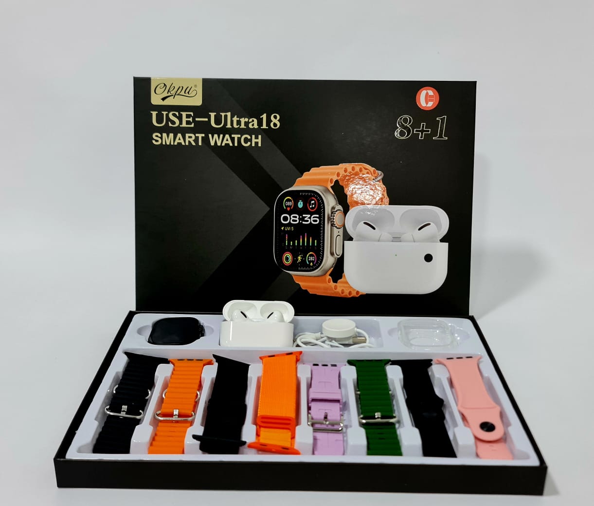 RELOJ SMART WATCH 8 EN 1
