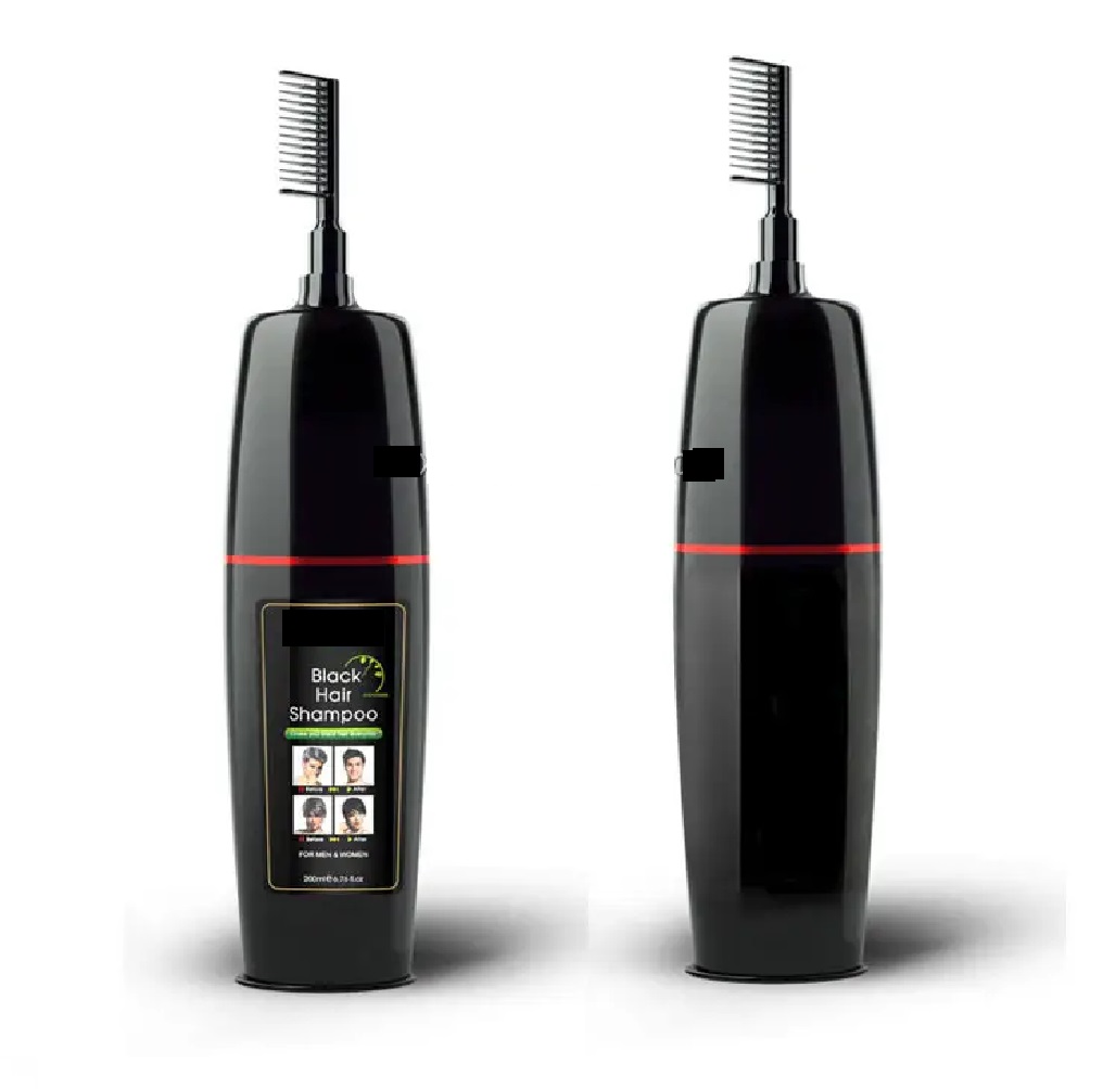 Shampoo Negro Con Peine 250Ml
