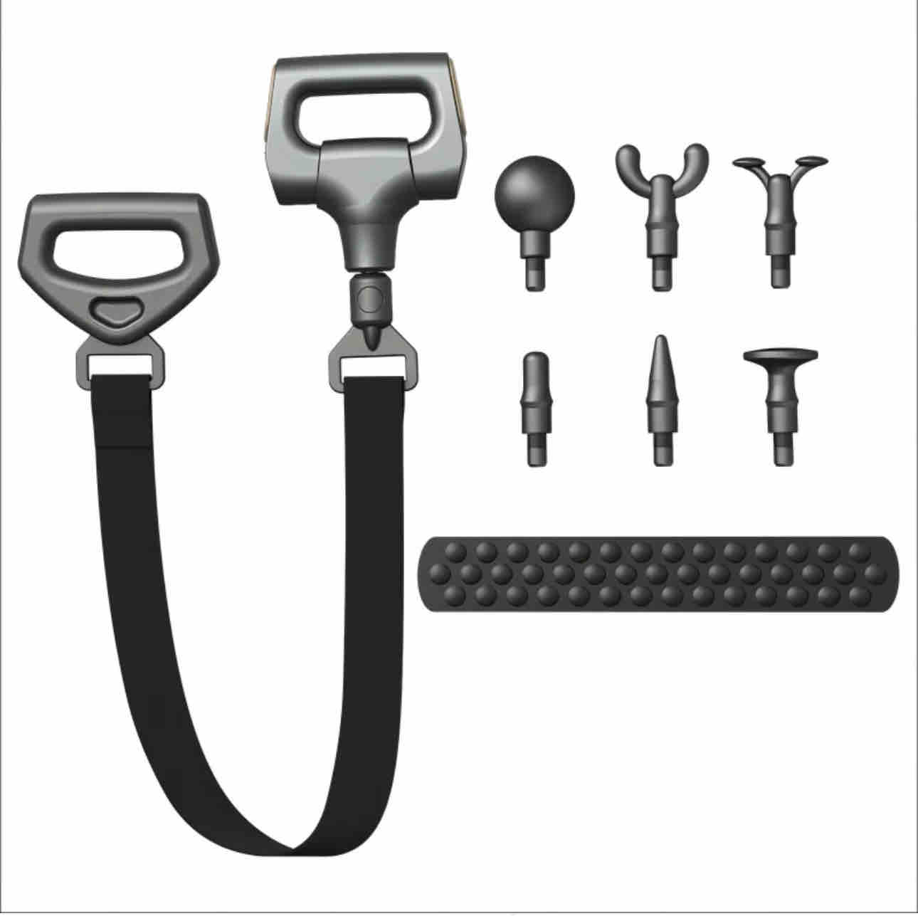 Miniatura 1 de Banda Ejercicio Con Vibrador Alta Calida