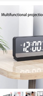 Reloj despertador Digital con proyección