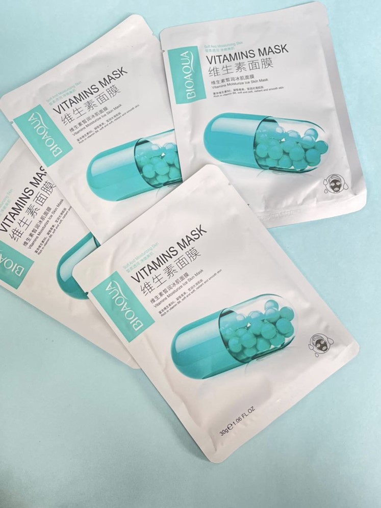 MASCARILLA VELO VITAMINA B6 BIOAQUA