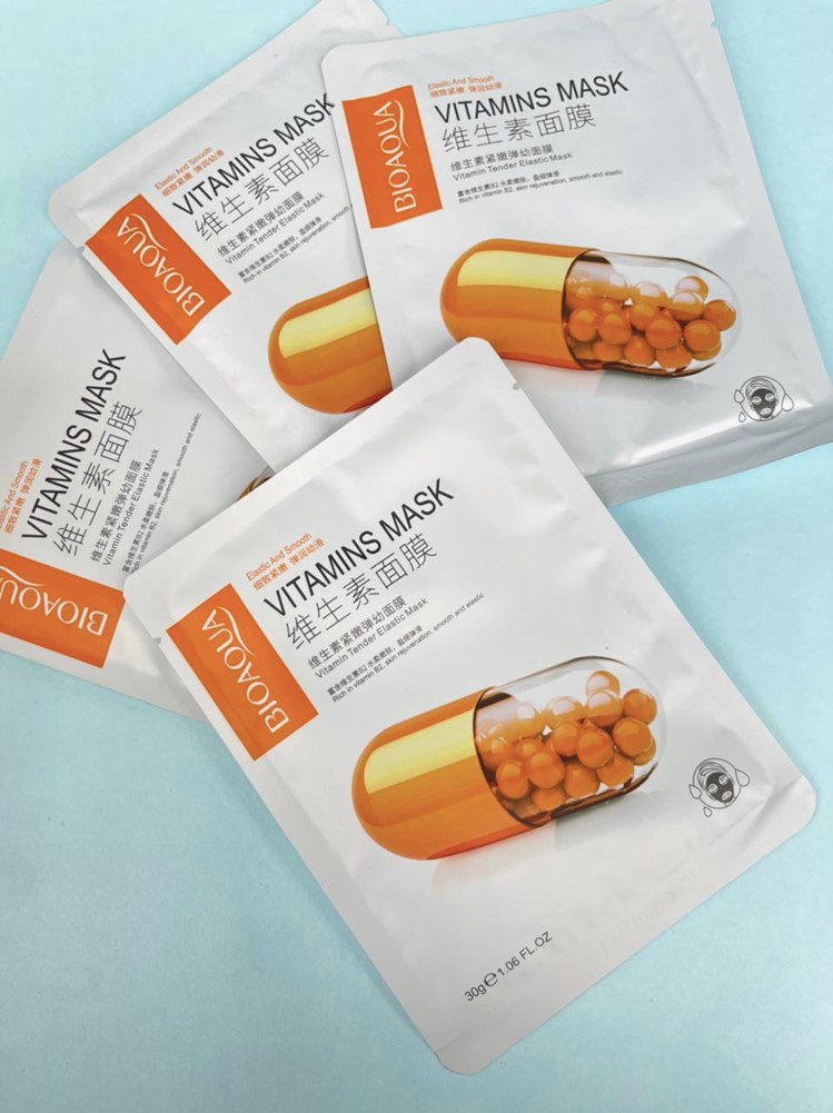 MASCARILLA VELO VITAMINA B2 BIOAQUA