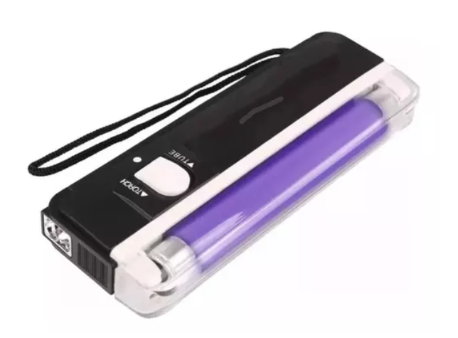 Probador portátil de billetes falsos