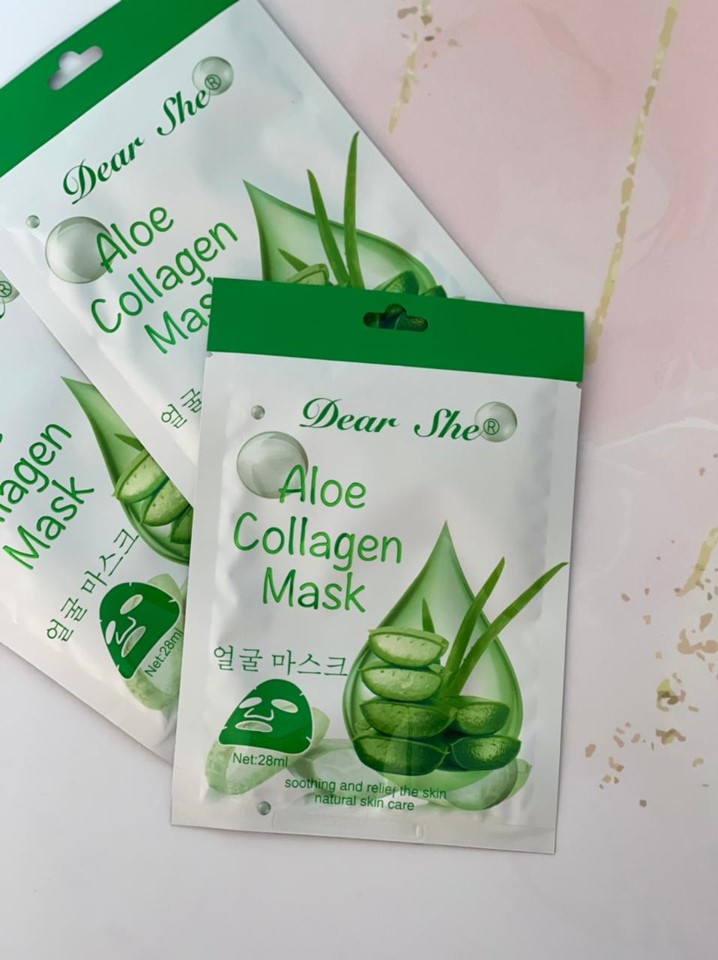MASCARILLA VELO ALOE VERA DEAR SHE