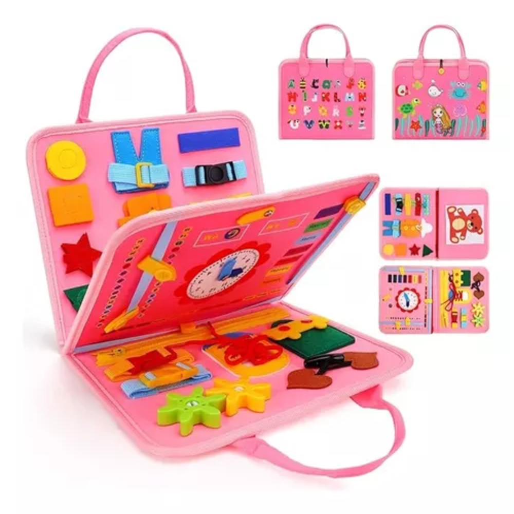 Libro Educativo De Actividades Sensorial