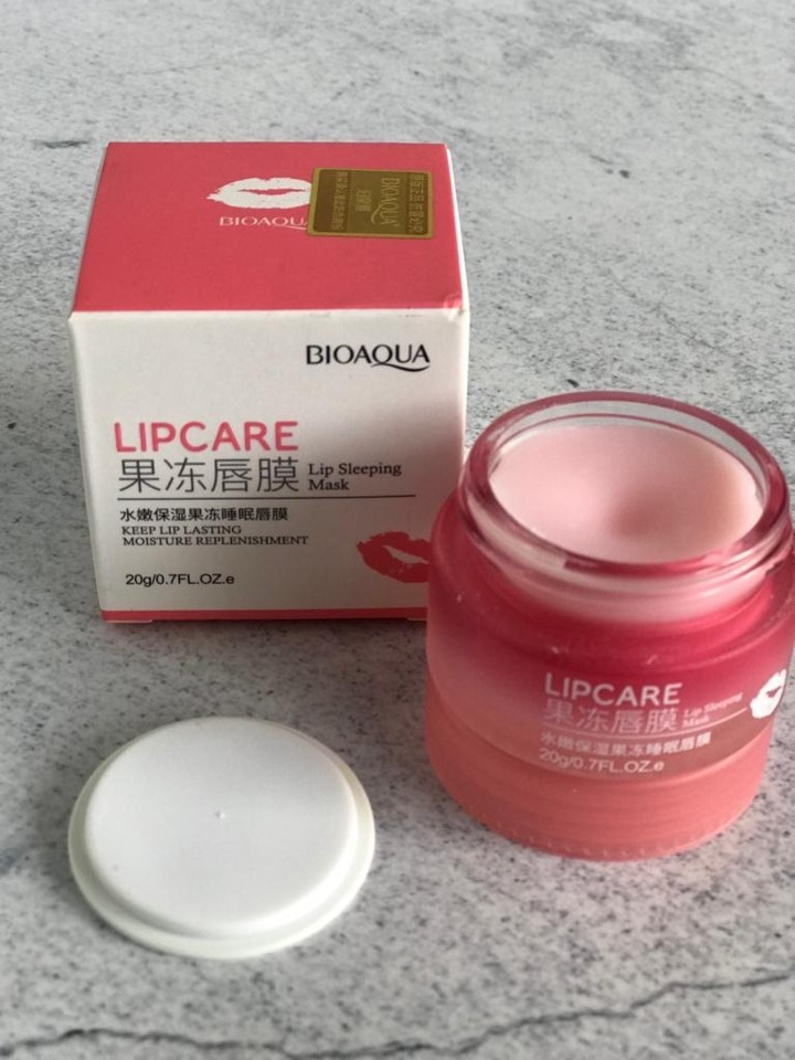 Mascarilla hidratante para labios
