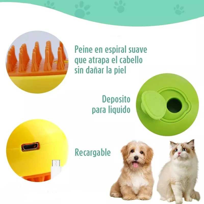 Miniatura 2 de CEPILLO PARA MASCOTAS BRUSH VAPOR