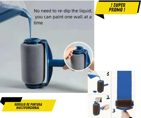 Vista 3 de Rodillo de Pintura Multifuncional ®