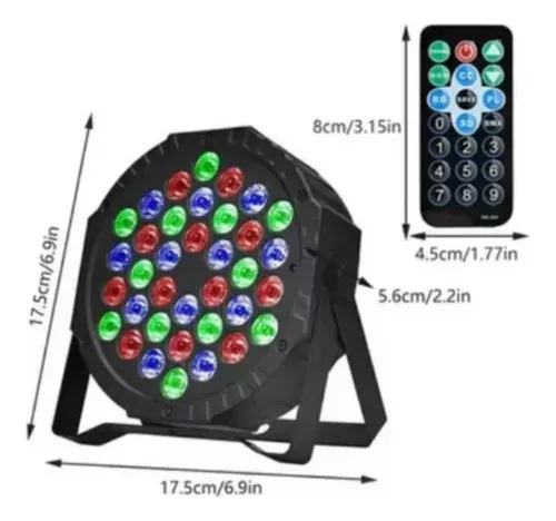 Miniatura 2 de Reflector Dj Luces Led
