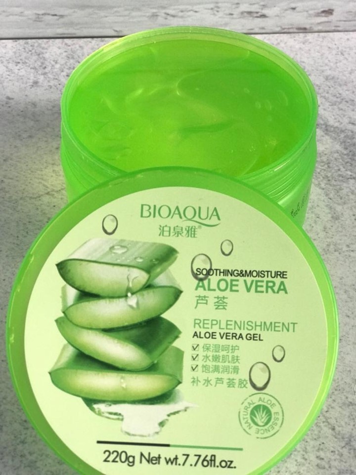 Gel hidratante de aloe vera