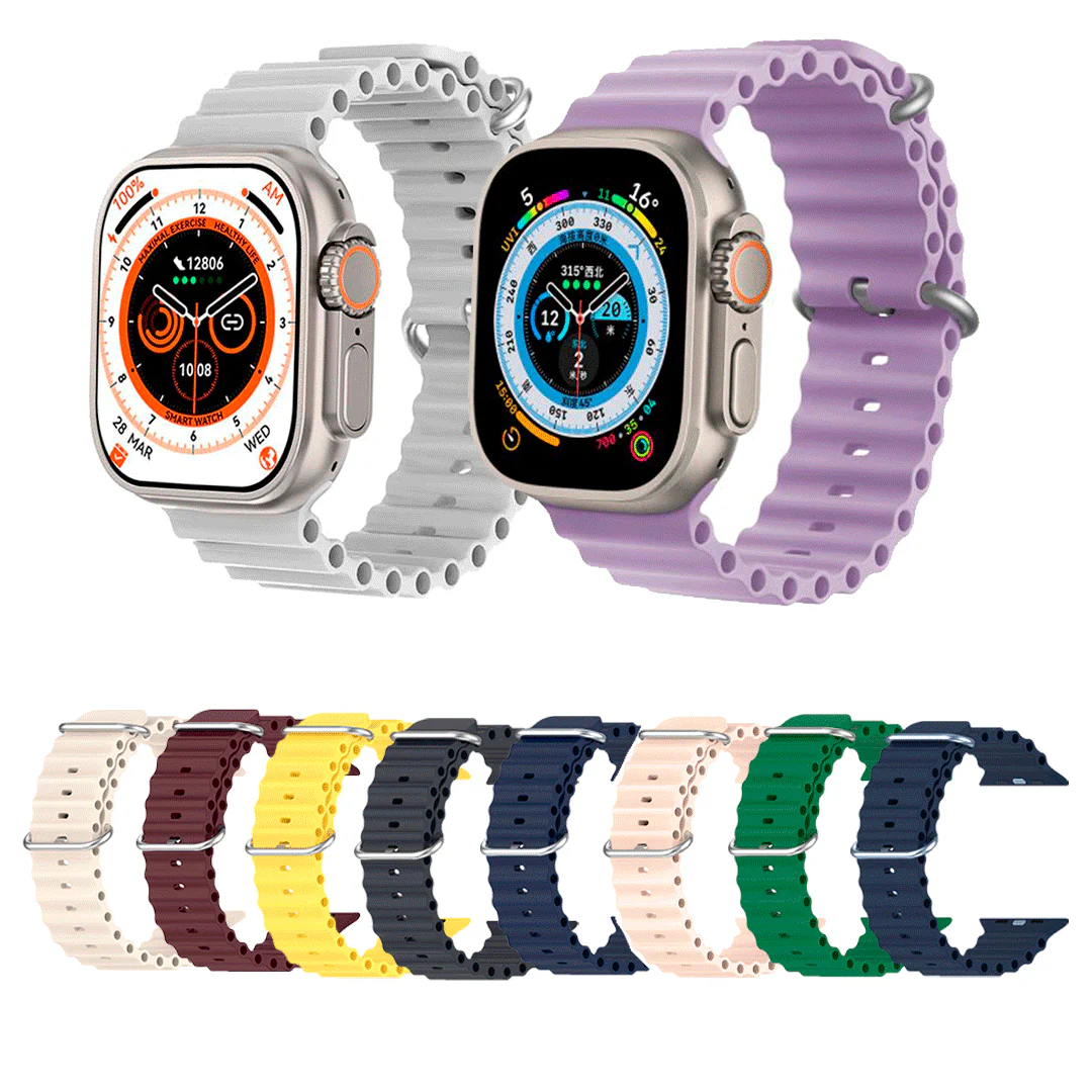 Pulso de Silicona Ocena Ocean Negro