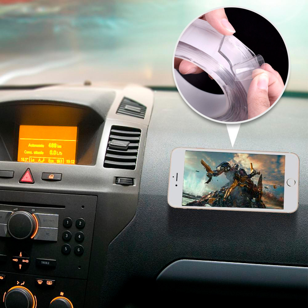 Cinta Multiusos Reusable Doble Faz 8025