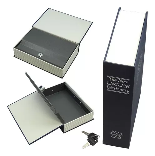 Miniatura 2 de Caja Fuerte Con Llave Forma Libro