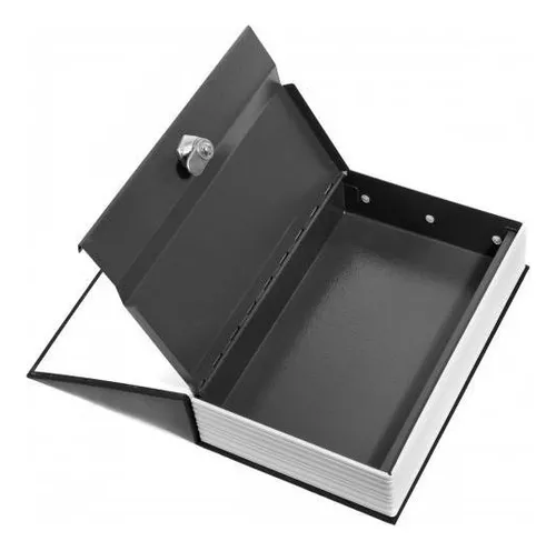 Caja Fuerte Con Llave Forma Libro