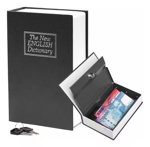 Miniatura 3 de Caja Fuerte Con Llave Forma Libro