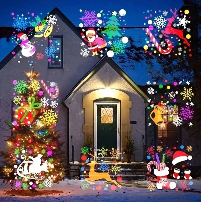 Miniatura 4 de Mini Proyector Led Con Temática Navideña