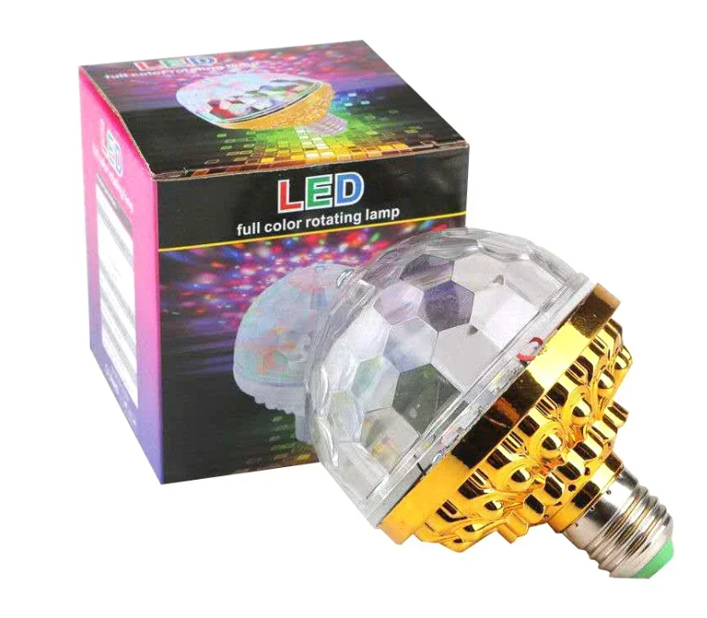 COMBO X2 BOMBILLA LUZ GIRATORIA COLORFUL