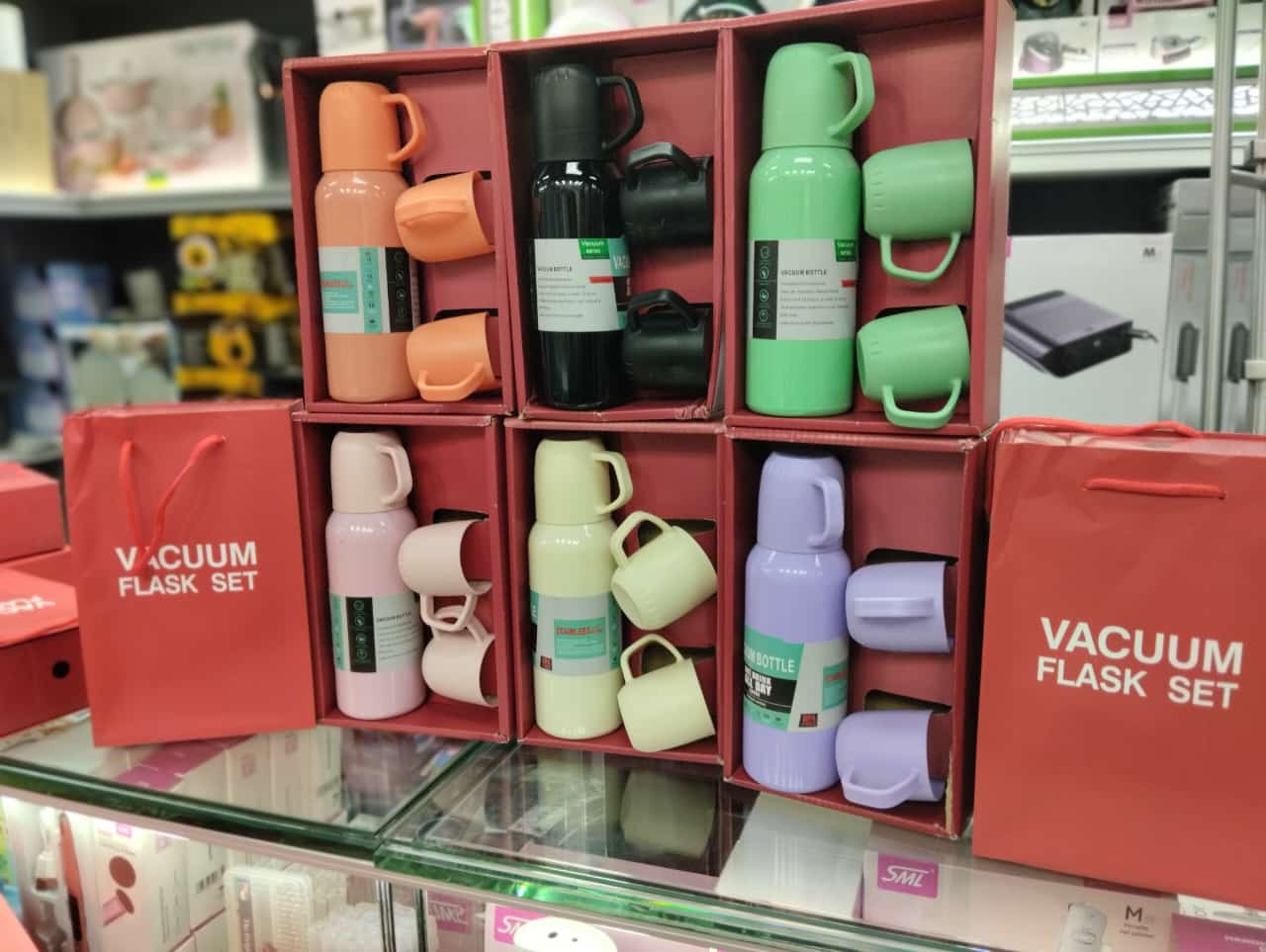 SET DE TERMO VACUUM FLASK SET