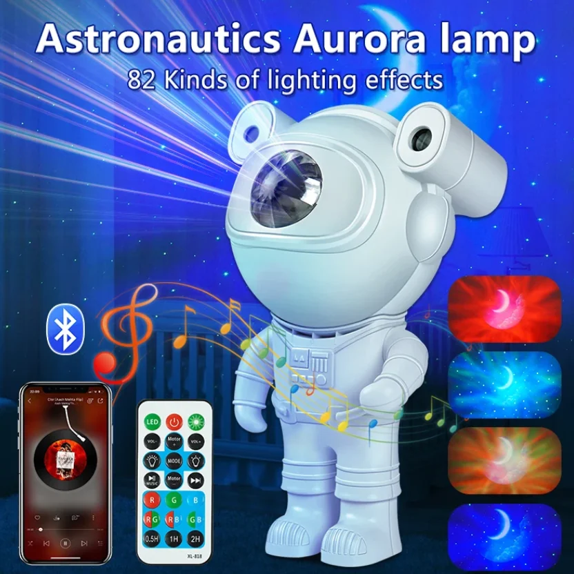 PROYECTOR ASTRONAUTA bluetooth