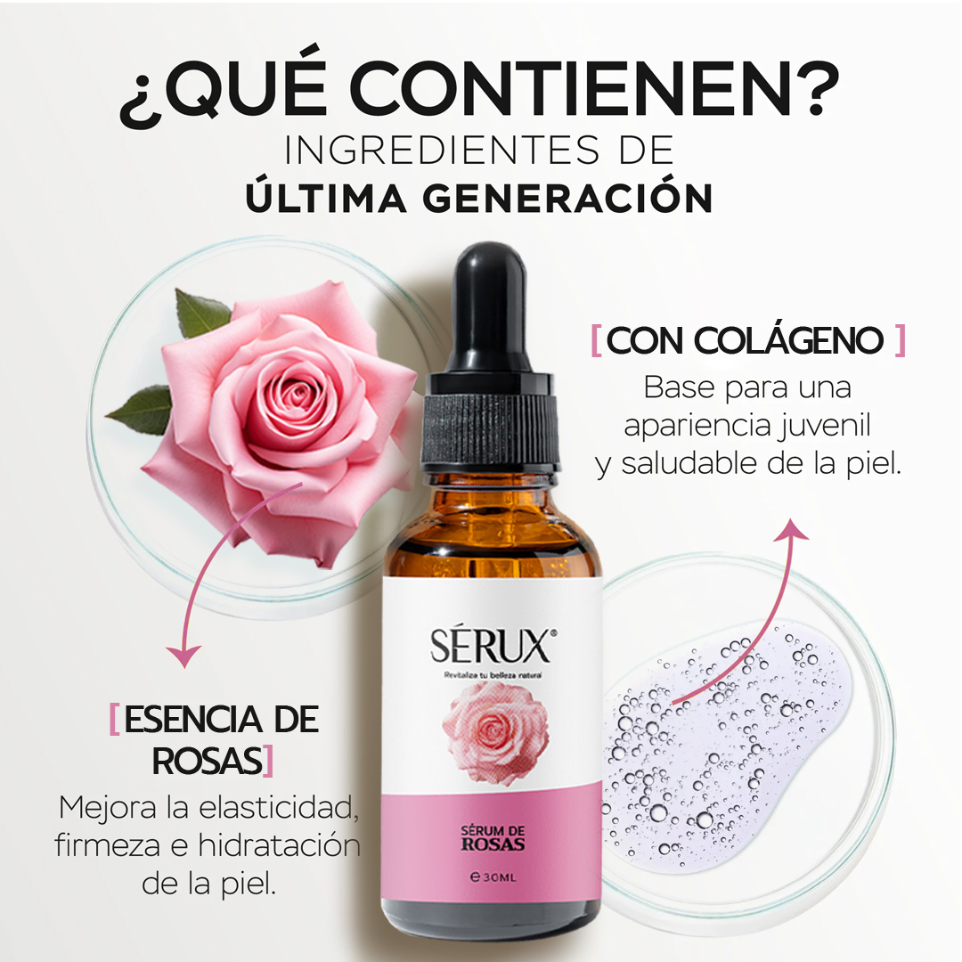 Miniatura 3 de SERUM DE ROSAS SERUX 30ML