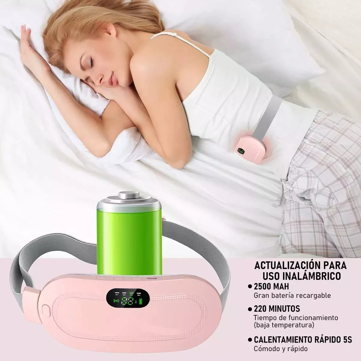 Cinturón Masajeador para Cólicos 🎉 - Alivio al instante 2