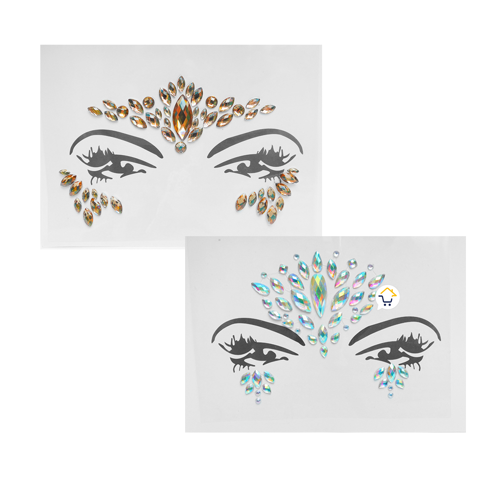 Miniatura 4 de Tatuaje Temporal Piedras Faciales TP3412