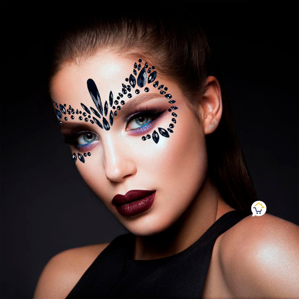 Miniatura 2 de Tatuaje Temporal Piedras Faciales TP3412