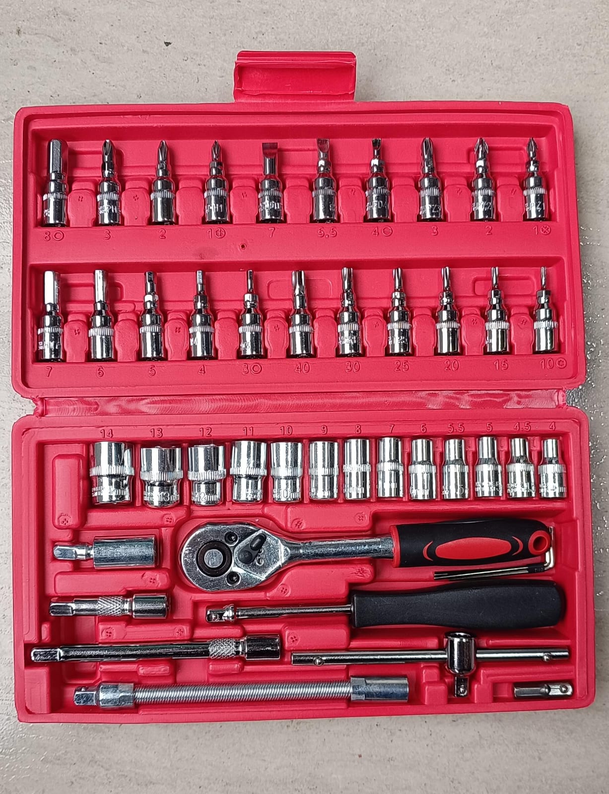 Miniatura 5 de Juego de raches por 46 piezas