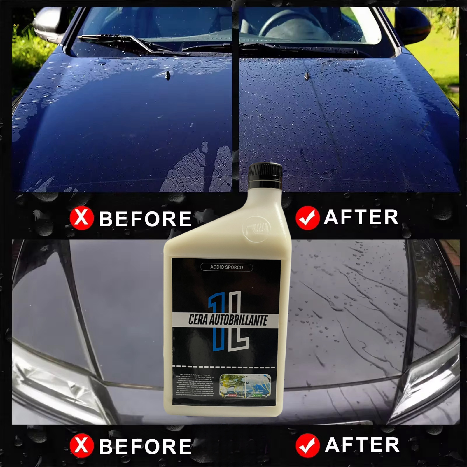 Miniatura 3 de Addio Cera Autobrillante 1 Litro