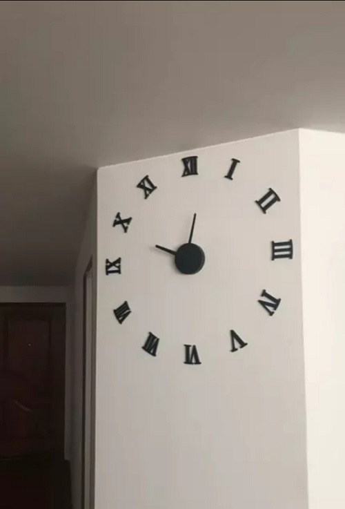 Miniatura 2 de RELOJ MINI 50X50CM COLOR NEGRO