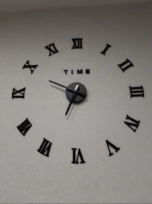 Miniatura 3 de RELOJ MINI 50X50CM COLOR NEGRO